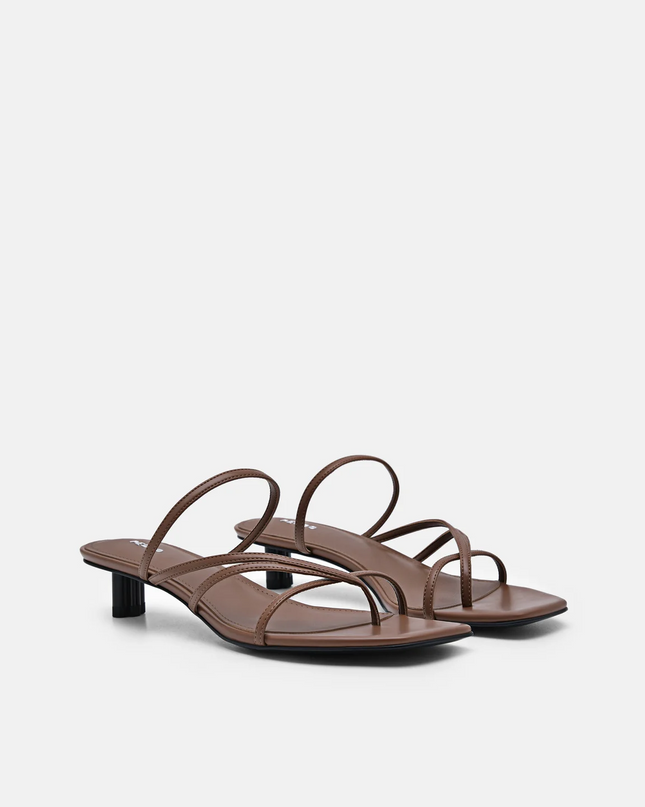 PEDRO Icon Heel Sandals - Brown