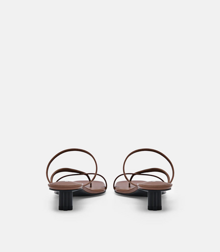 PEDRO Icon Heel Sandals - Brown