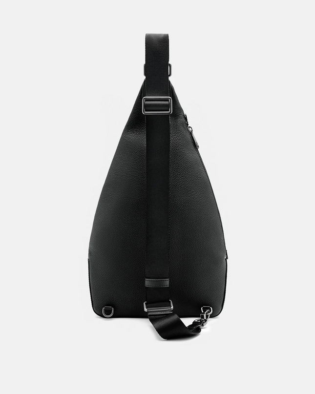 PEDRO Icon Leather Sling Pouch - Black