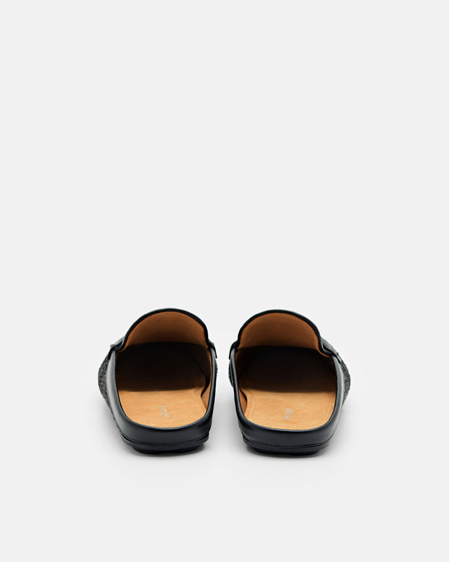 PEDRO Icon Leather Mules - Black2