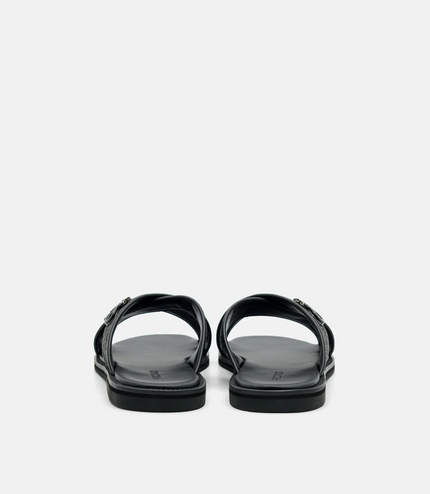 PEDRO Icon Cross Sandals - Black