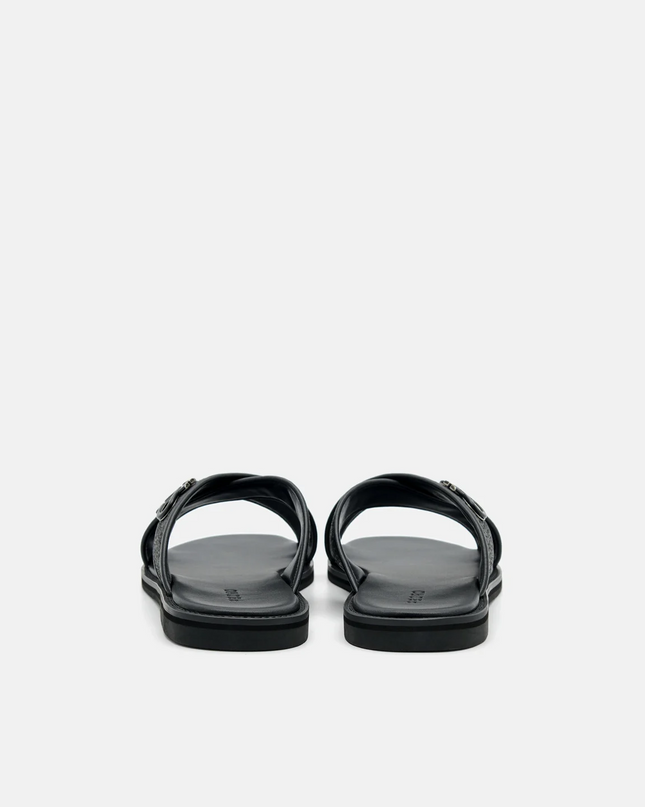 PEDRO Icon Cross Sandals - Black