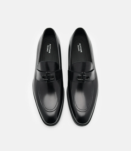 PEDRO Icon Altitude Leather Loafers - Black