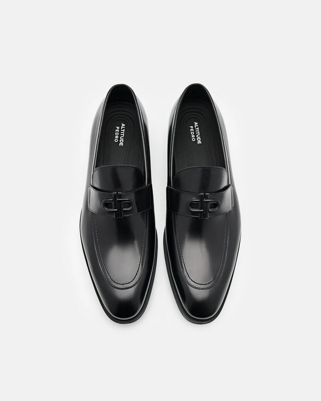 PEDRO Icon Altitude Leather Loafers - Black