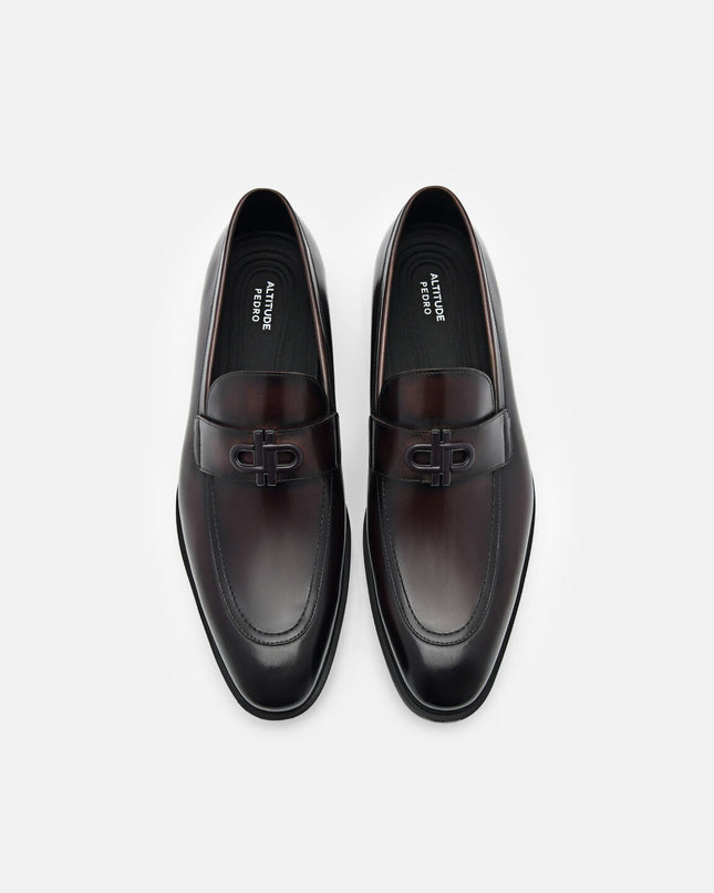 PEDRO Icon Altitude Leather Loafers - Dark Brown