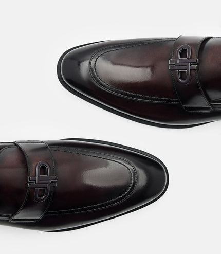 PEDRO Icon Altitude Leather Loafers - Dark Brown