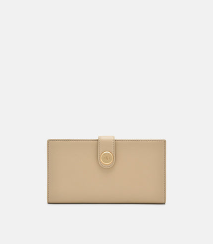 PEDRO Icon Leather Bi-Fold Wallet - Sand