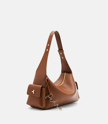 Alanis Shoulder Bag - Brown