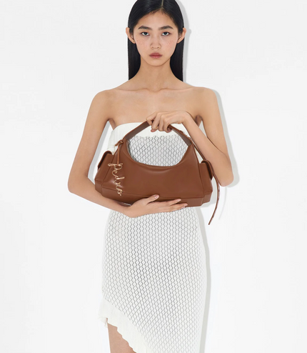 Alanis Shoulder Bag - Brown