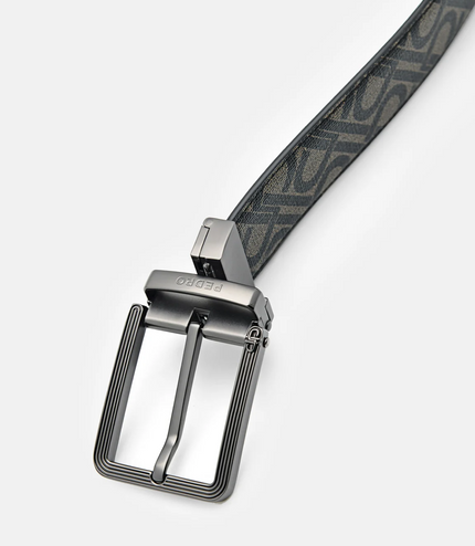 PEDRO Icon Leather Reversible Pin Belt