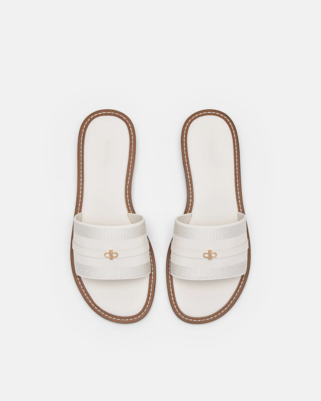 PEDRO Icon Slide Sandals - Chalk