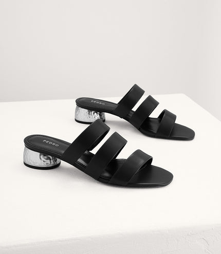 Strappy Heeled Sandals