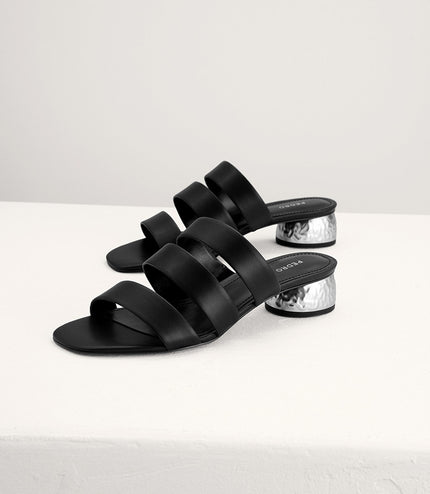 Strappy Heeled Sandals