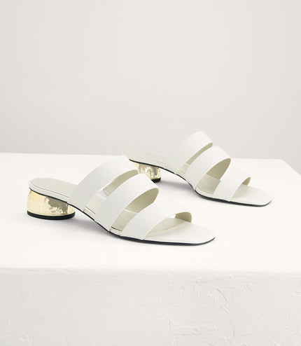 Strappy Heeled Sandals