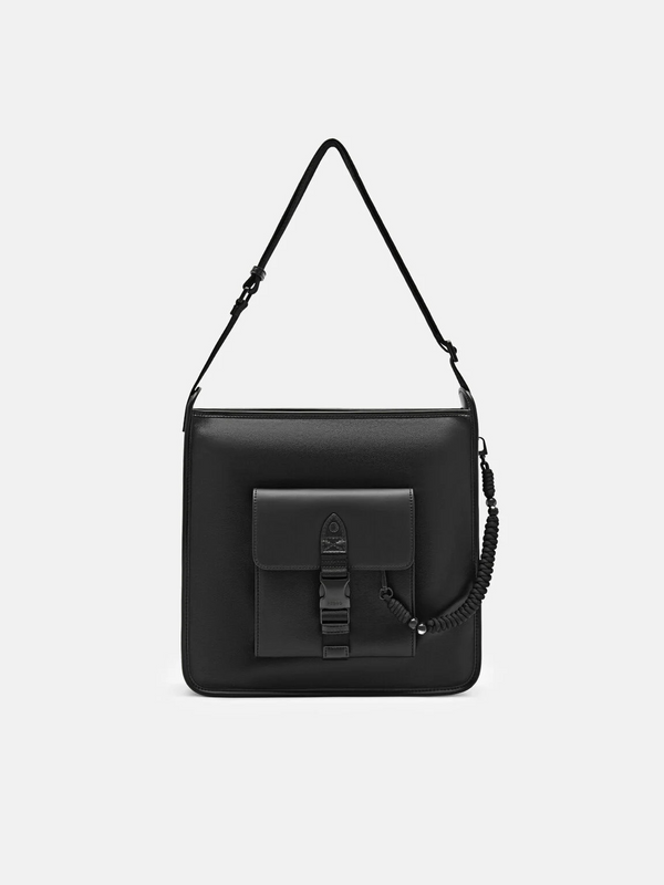 Twine Messenger Bag - Black