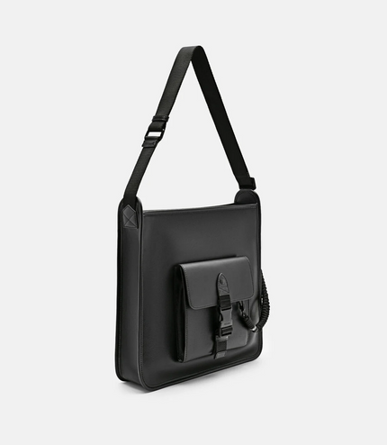 Twine Messenger Bag - Black