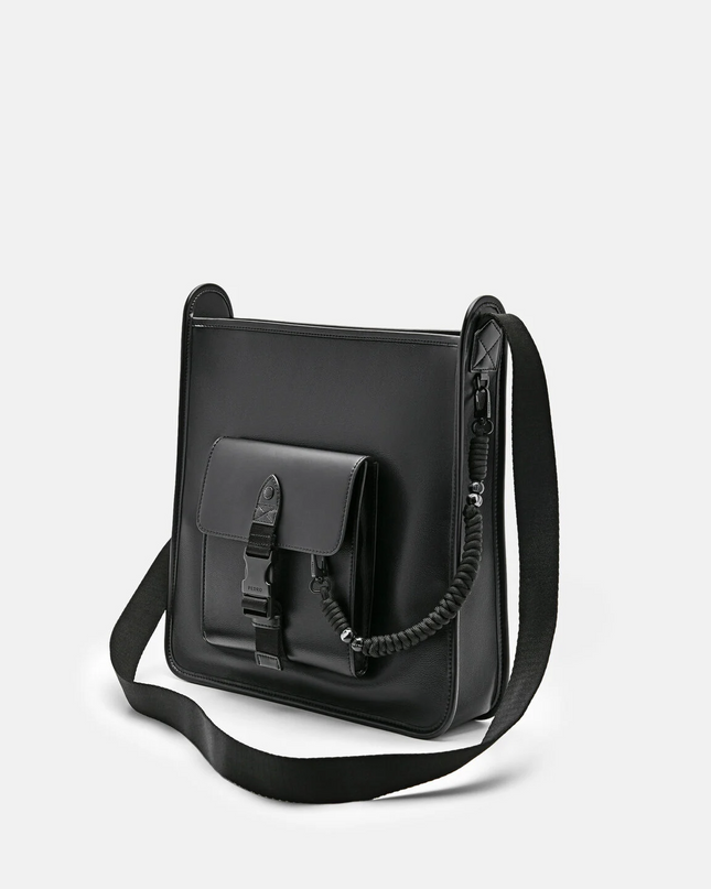 Twine Messenger Bag - Black