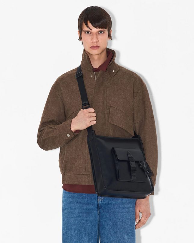 Twine Messenger Bag - Black