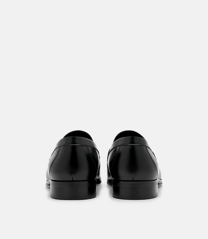PEDRO Icon Leather Horsebit Loafer - Black