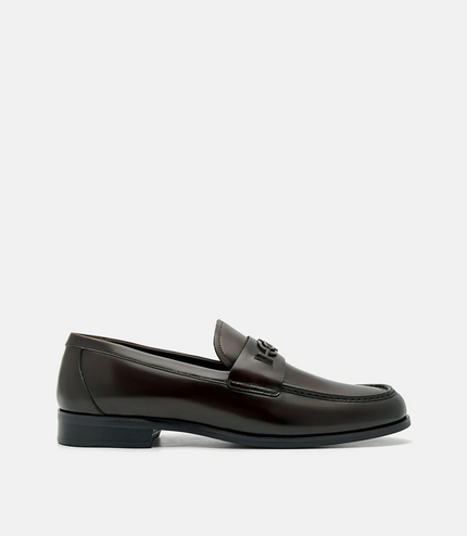 PEDRO Icon Leather Horsebit Loafer - Dark Brown
