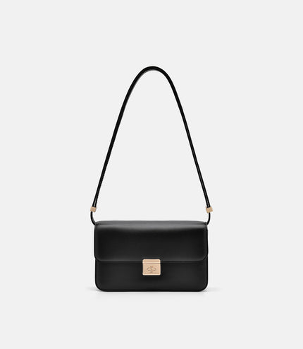 PEDRO Studio Leather Shoulder Bag - Black