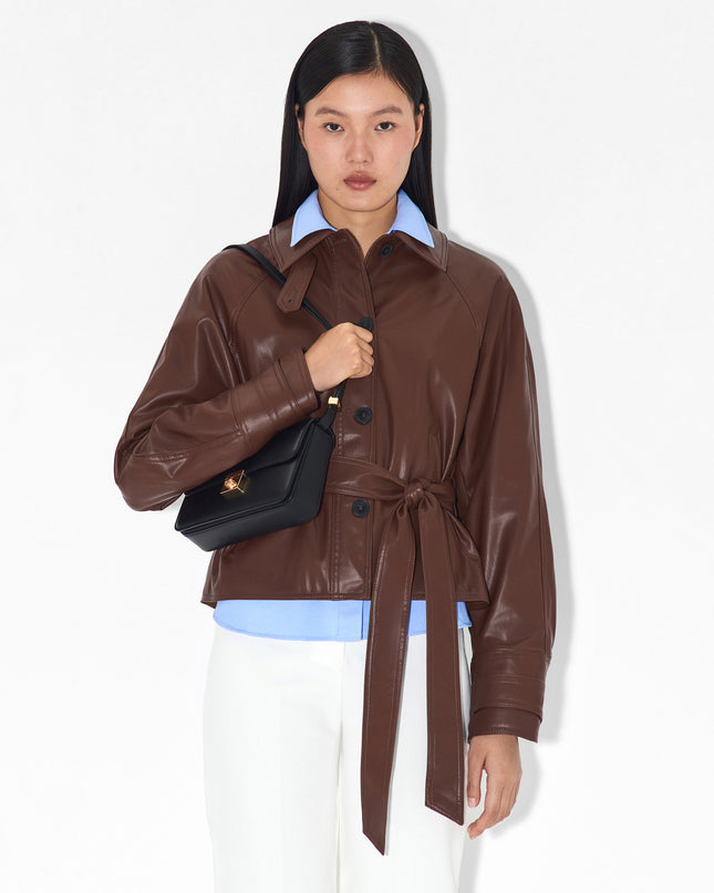 PEDRO Studio Leather Shoulder Bag - Black