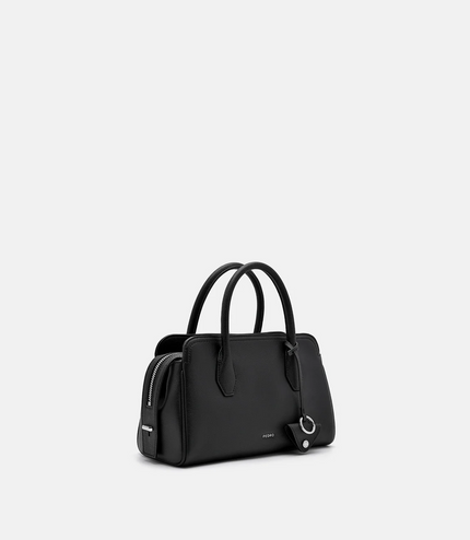 Sybil Leather Handbag - Black