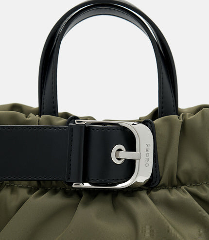 Helix Handbag - Olive