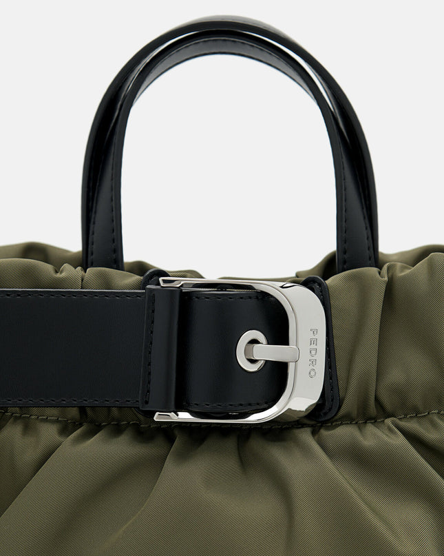 Helix Handbag - Olive
