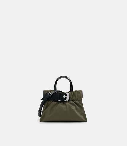 Helix Handbag - Olive