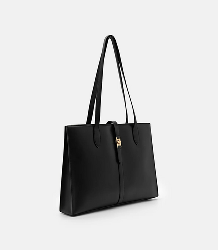 PEDRO Studio Leather Tote Bag - Black