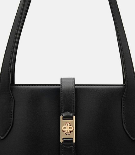 PEDRO Studio Leather Tote Bag - Black