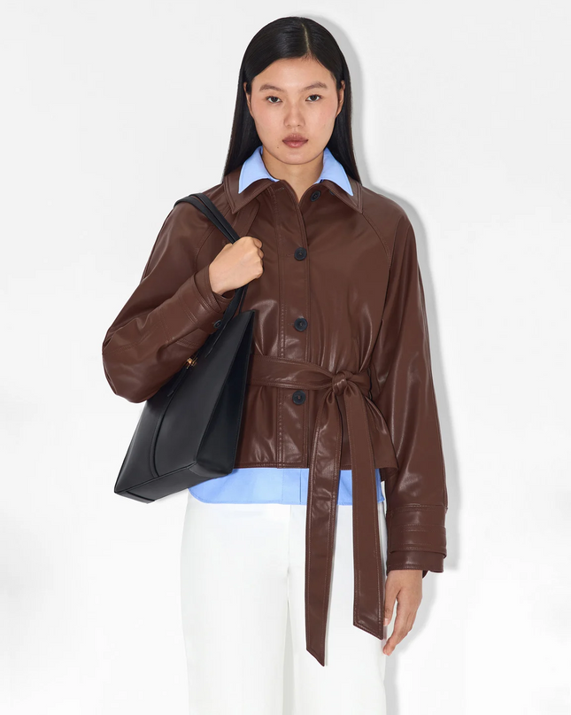 PEDRO Studio Leather Tote Bag - Black