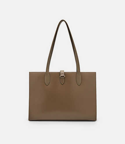 PEDRO Studio Leather Tote Bag - Taupe
