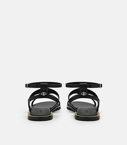 Studded Sandals - Black