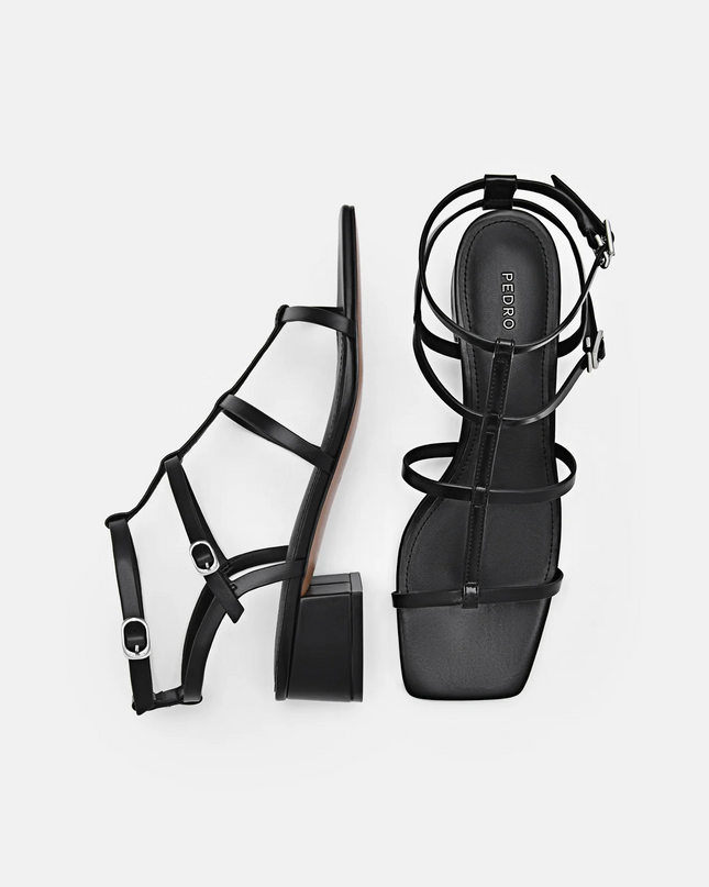 Gladiator Sandals - Black