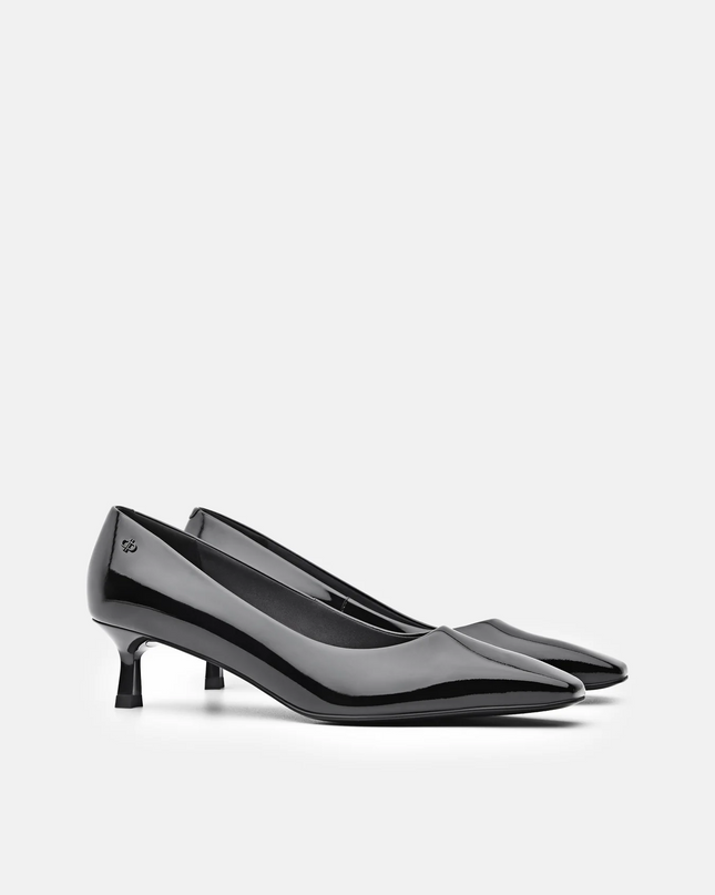 PEDRO Studio Patent Leather Pumps - Black