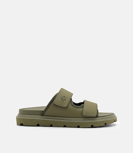 Bryson Strap Sandals - Military Green