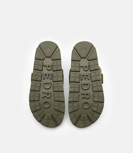 Bryson Strap Sandals - Military Green