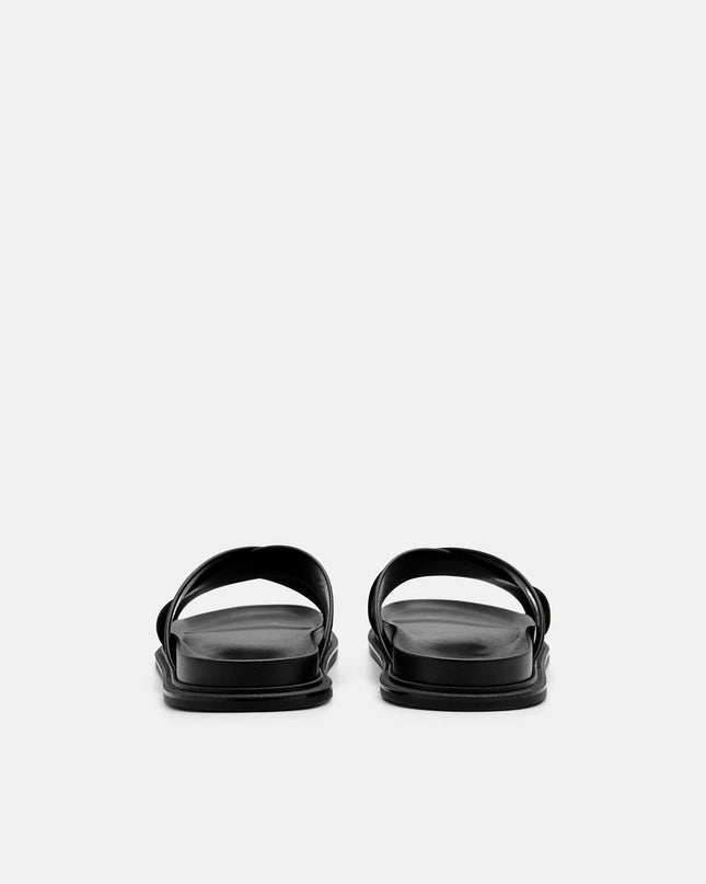 PEDRO Icon Cross Sandals - Black