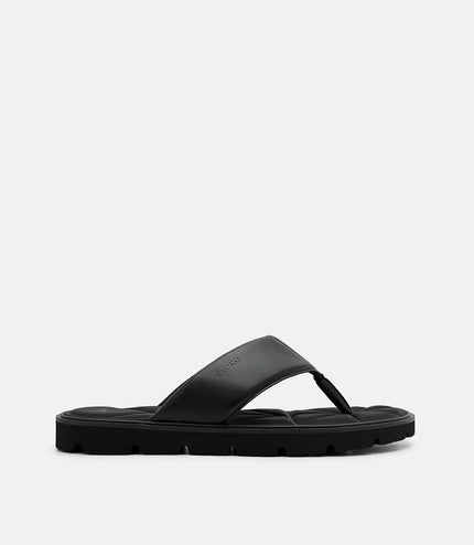 Thong Sandals in Pixel - Black