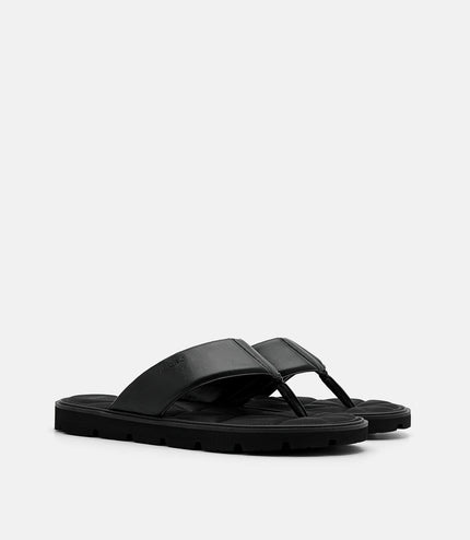 Thong Sandals in Pixel - Black