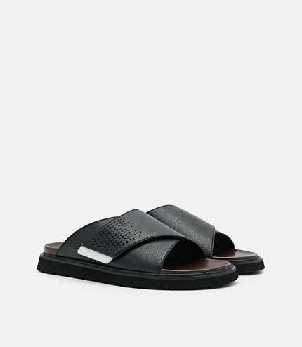 Slide Sandals - Black