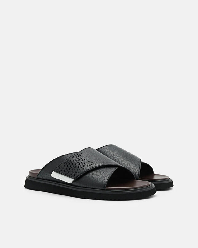 Slide Sandals - Black