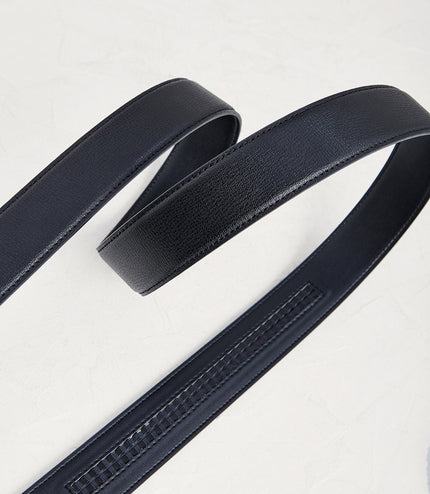 Automatic Tang Leather Belt