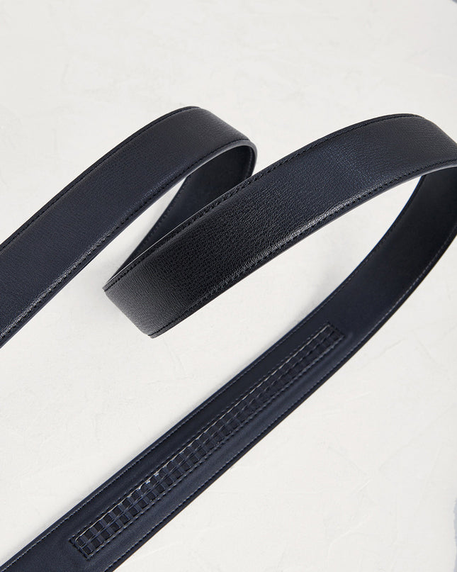 Automatic Tang Leather Belt