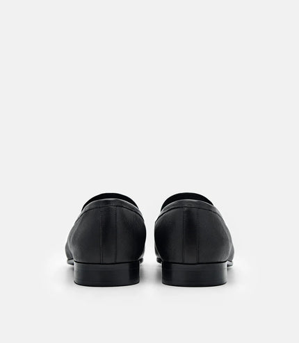 Alistair Leather Loafers - Black