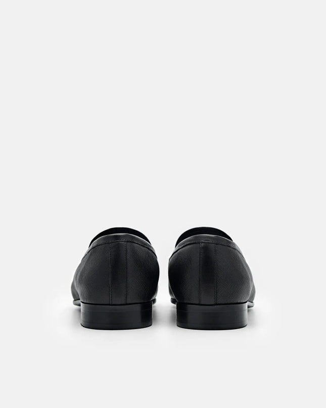 Alistair Leather Loafers - Black