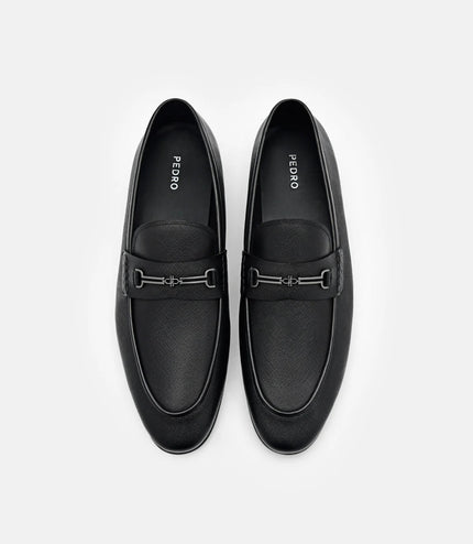 Alistair Leather Loafers - Black