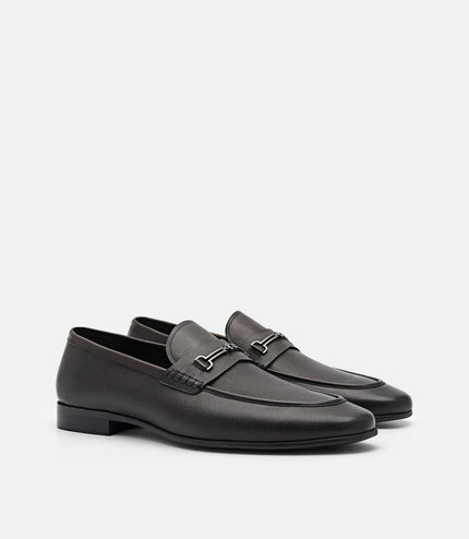 Alistair Leather Loafers - Dark Brown